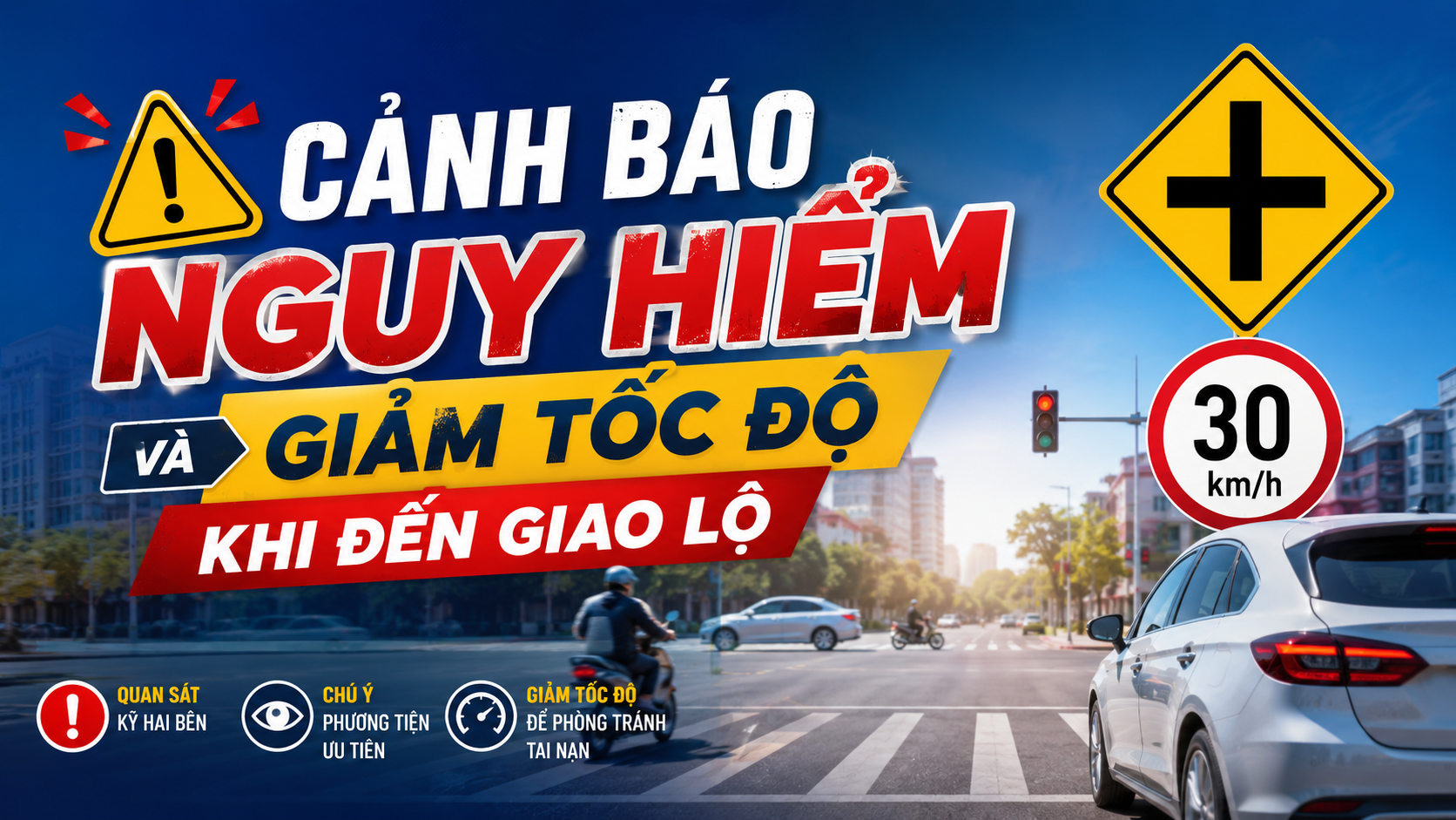 Cảnh báo giảm tốc độ khi đến giao lộ.mp4